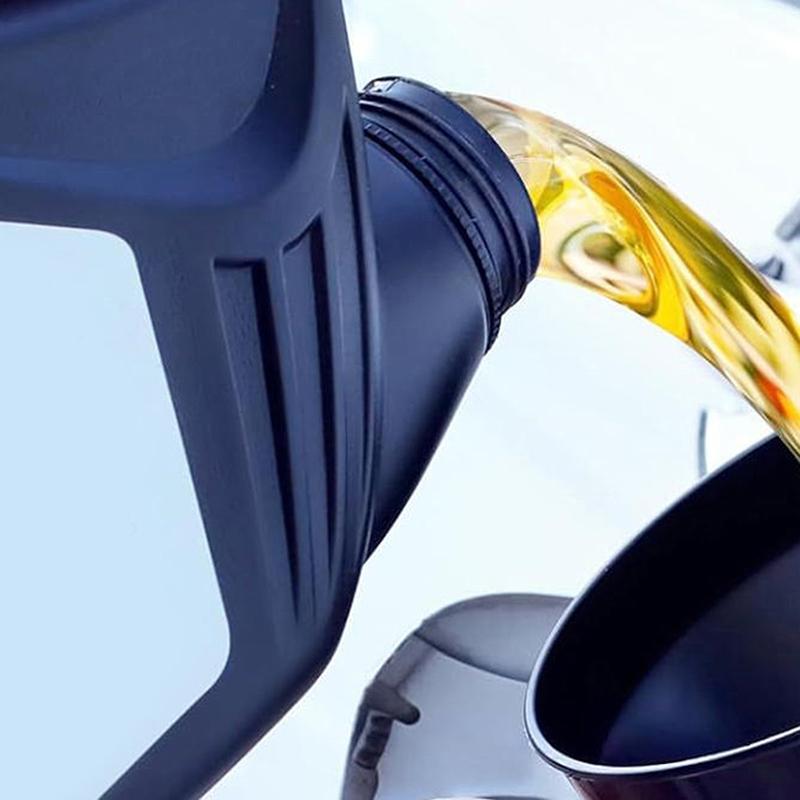 

Automotive Plastic Funnel Set Wide Mouth Fuel And Oil Multi-Use Flexible Right Angle Funnels For Water Coolant And Engine Oil Onesize