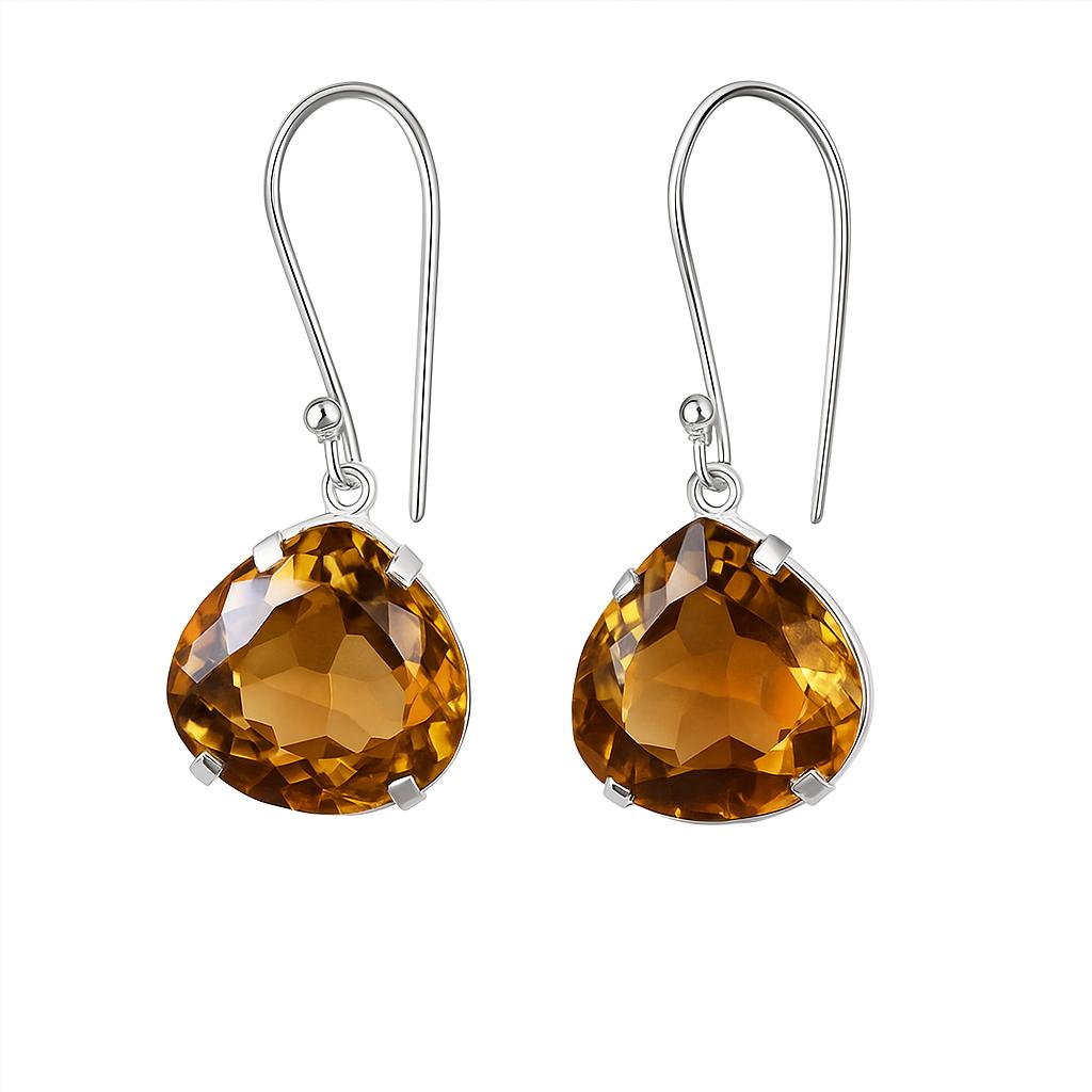 Stunning 70 Ct Natural Certified Alexandrite Pear 7 Color Change Earring Pair AI-130-NS