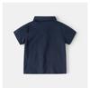 Children's Summer 2026 Boys' Short Sleeve Polo Shirt & Shorts Two-Piece Set