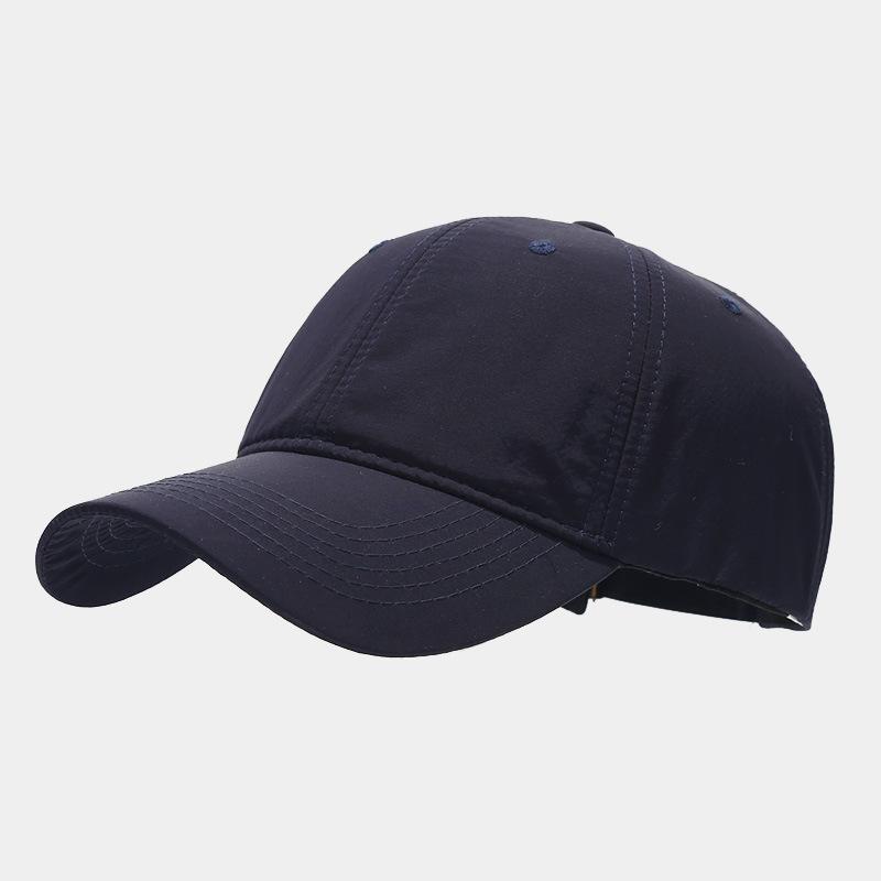 New simple light board baseball cap men's and women's versatile soft top sun hat outdoor sports sun protection quick-drying cap tide