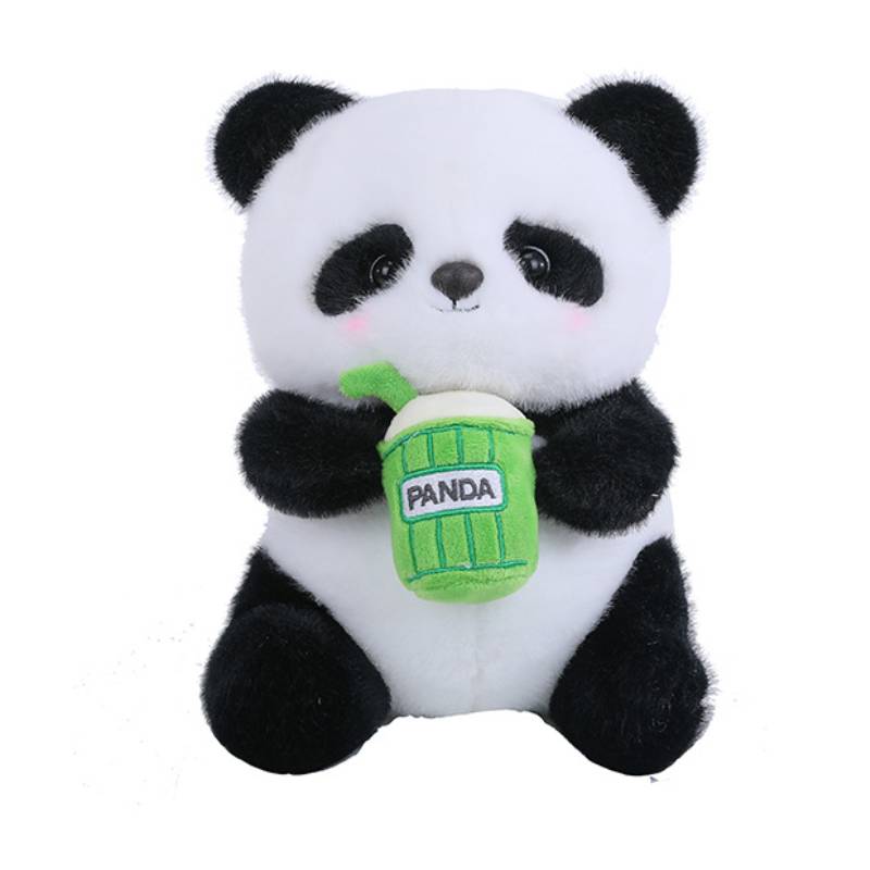 

Плюшевая игрушка-кружка панды, мягкая игрушка-подушка, наполненная PP-хлопком, подарок для детей 24cm/9.45in