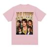 Y2k Retro Harajuku Tshirt Limited Edition Joe Keery Retro Pattern Tshirt  Printed Cotton Tops Casual Loose Streetwear Unisex