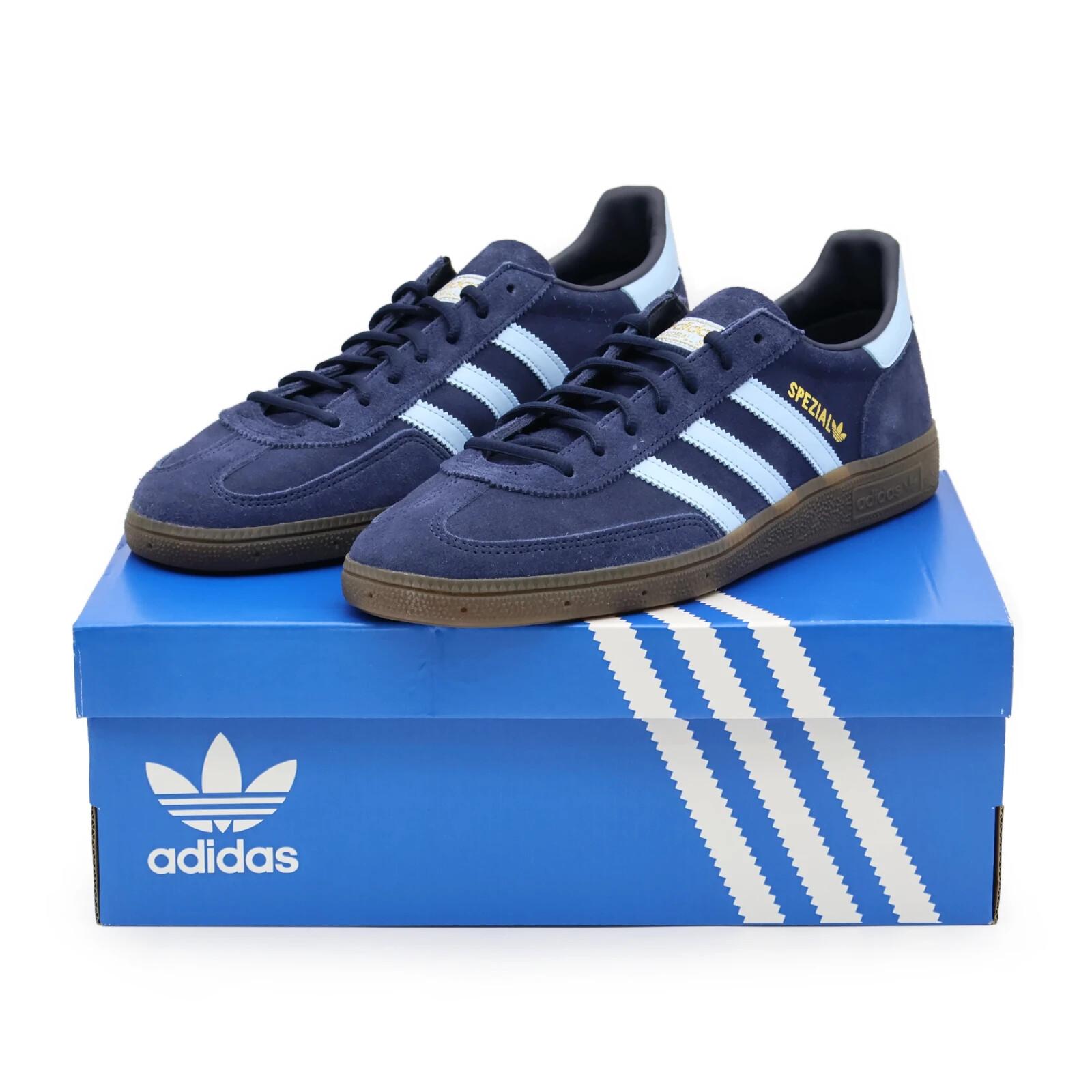BD7633 adidas Originals Handball Spezial Темно-синий Небесно-голубой (Мужской) 4.5