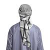 1 adet kare boyun şal arapça türban başörtüsü çok fonksiyonlu Headwrap ekose şal yetişkinler