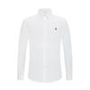 Navigare Men's Embroidered Cotton Long-Sleeve Shirt