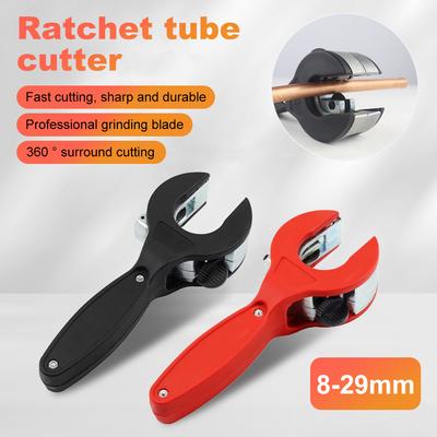 High Quality Ratchet Pipe Cutter - Ergonomic Hand Tool for Cutting PVC, Rubber, Copper Pipes - Easy Ratcheting Mechanism