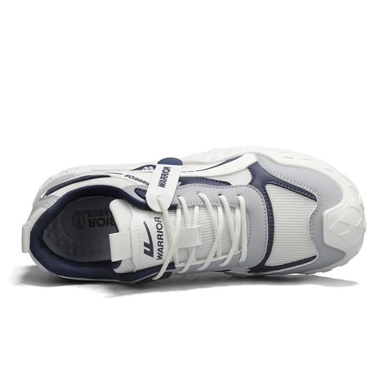 Warrior Trendy Versatile Fashion National Style Simple Commuting Durable Lightweight Low-Top Casual Shoes Men sneakers WXY-N872N03