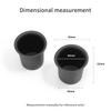For Changan CS75 PLUS 2025 2025 Cup Holder Storage Box TPE Shock-Absorbing Central Armrest Cup Tray Tidying
