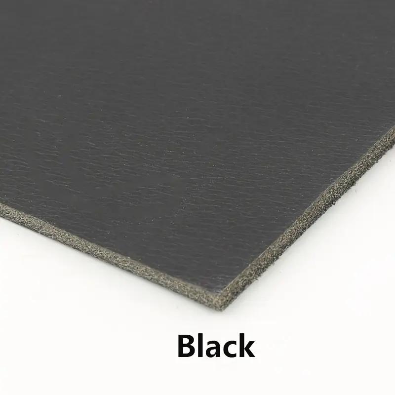 

3mm brown black stiff imported top layer cowhide vegetable tanned leather table cushion scabbard handmade DIY motorcycle shoulde 10x10cm чёрный