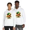 Men's Hoodie Football Inspired Senegal : African Double Champion 2025 - - White