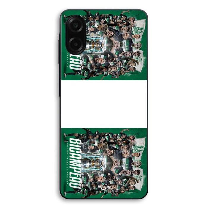 Hülle Für Samsung Galaxy A08 SCP Sporting Bicampeão Maniacase schwarz