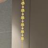 Xiaohongshu Bestseller: Besticktes Goldenes Blume Antik-Stil Diamantarmband, Einzigartiges Design