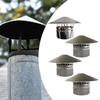 Chimney Cap Roof Vent Weatherproof Snow Dust Protection Rainproof Cover Flue Rain