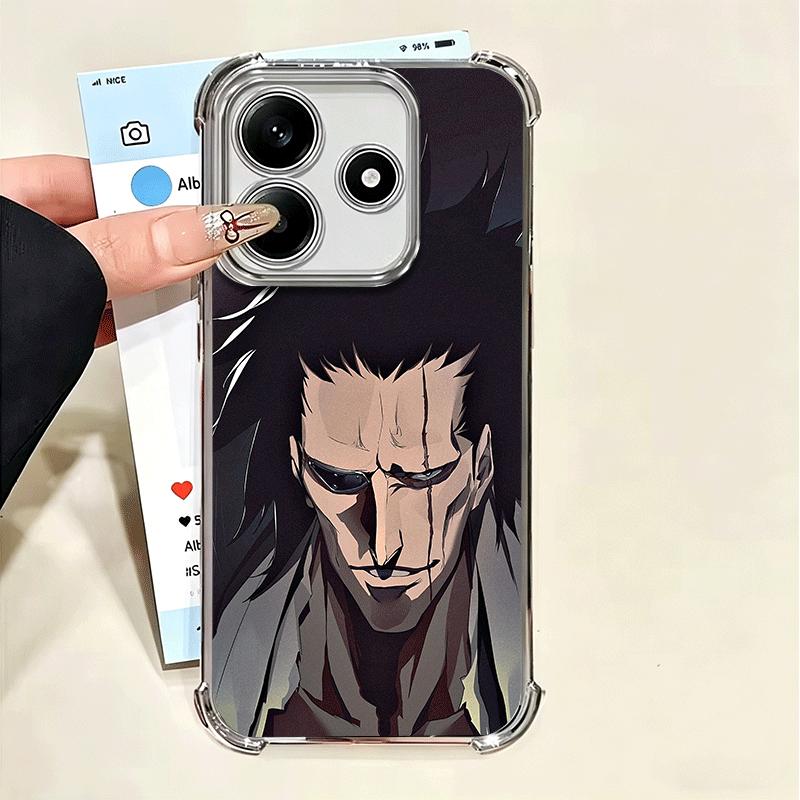 

Bleach Zaraki Kenpachi Plating Phone Case For Xiaomi Poco X5 X6 X7 X8 Pro Max F8 Ultra F7 M8 M7 M5S Redmi 15C 15 14C 13C 13 X3 1 Xiaomi Poco F7 Pro