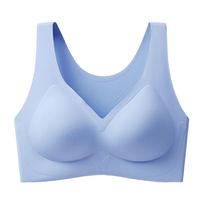 

Соберите под грудью спортивное нижнее белье женское беговое ударопрочное и бесшовное красивое заднее без стального кольца бюстгальтер 75