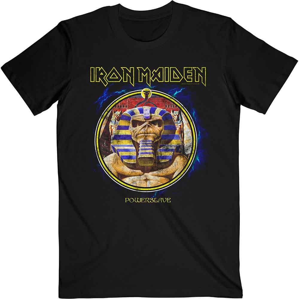Iron Maiden - Powerslave Mummy Circle (T-Shirt) L