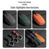 MG Car Key Case for MG5, ZS, MG6, MG4-6: Suede Shield & Buckle Style