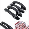 4 PCS Exterior Carbon Fiber Door Handle Cover Catch Trim Car Accessories for Seat Leon MK3 2013 2014 2015 2016 2017 2018