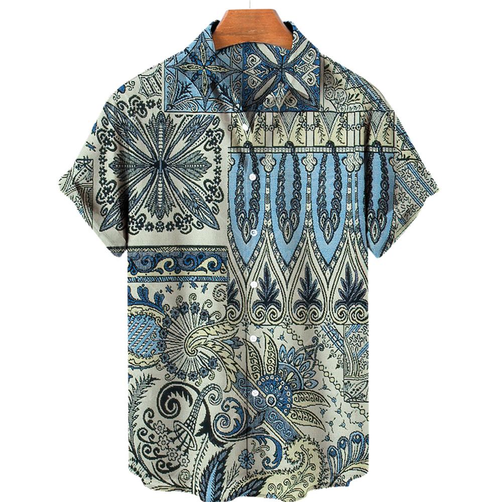 

Summer Fashion Short Sleeve Hawaiian Men s Shirts Summer Casual Tops Beach Party Vacation Shirts Outdoor Men s and Women s Shirt S