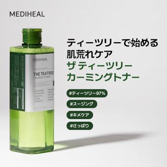 MEDIHEAL TEATREE CALMING TONER Lotion 500ml (Tea Tree) Skin Roughness Prevention Care Moisturizing