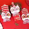 Elegant Chinese Lions Head Pullable Money Bag Cash Envelopes For New Year Gifts A0KF