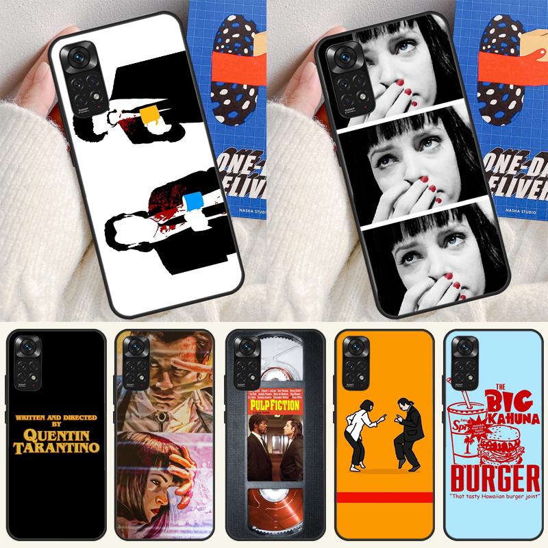 Pulp Fiction Case For Xiaomi Redmi 14C 10C 12C 13C Cover For Redmi Note 13 Pro 14 9 10 11 12 10S 11S 12S