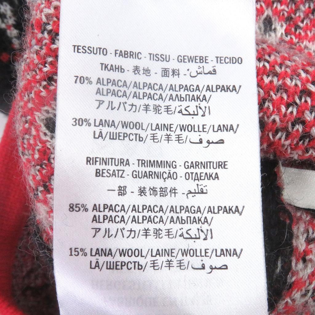 Great GUCCI cardigan Tiger head gold button GG jacquard black Used