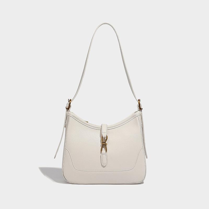 

Niche wandering armpit 2024 new women s large-capacity textured casual versatile portable shoulder oblique span bag бежевий