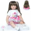 Adorable 24-inch Reborn Baby Doll With Soft Vinyl Silicone Features For Kids