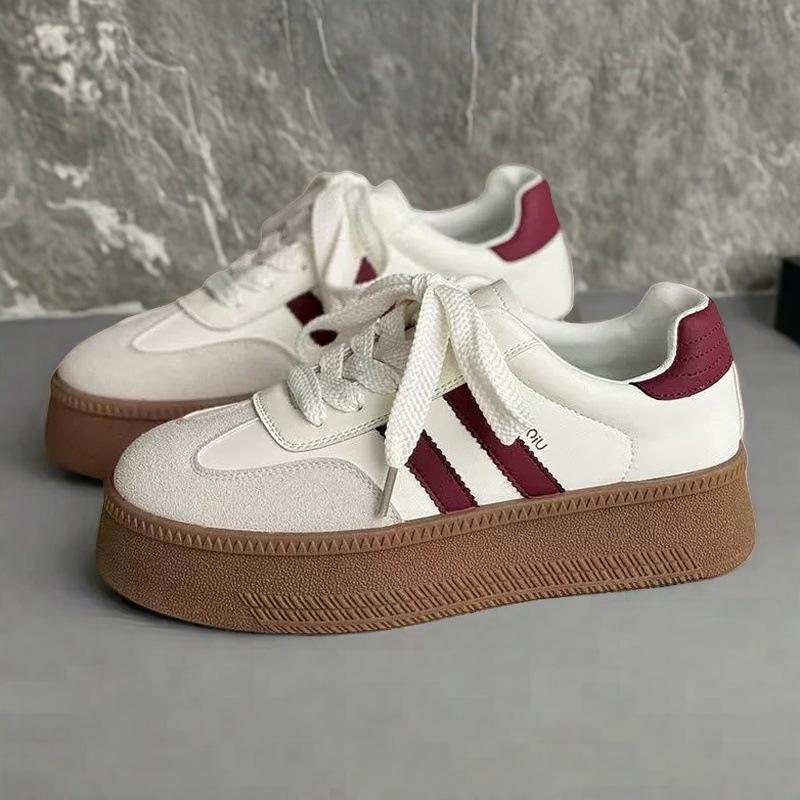 Dexun shoes women s platform autumn new retro classic sports and leisure Forrest Gump board shoes versatile 36