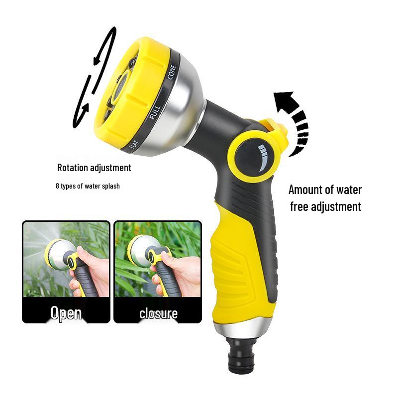 Midsummer Auto-Retractable Magic Hose for Car, Garden, & Flower Watering