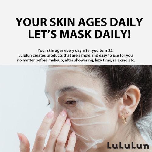 Face Mask Pack Lululun Hokkaido Lululun (melon scent) 7 pieces x 5 bags