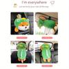Creative Car Armrest Box Tissue Box, Cartoon Cute Car Tissue Box, Car Interior Decoration Ornaments, Lucky Dog Tissue Box Decoration