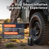 Portable Air Compressor 150PSI Cordless Tire Inflator Digital Pump Fast Inflation Auto Shut-off LED CE for Car Motorcycle Balls
