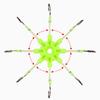 New Anti-Hanging Water Bottom Explosion String Hook with Barbed Sharp Fish Hook Carp Fishing Tackle Hedgehog 90 Degree Adjust