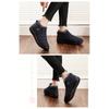 Large Size Cotton Shoes for Women In Winter with Added Fleece and Thickened Snow Boots for Women, Unisex Low Cut Warm Cotton Boots