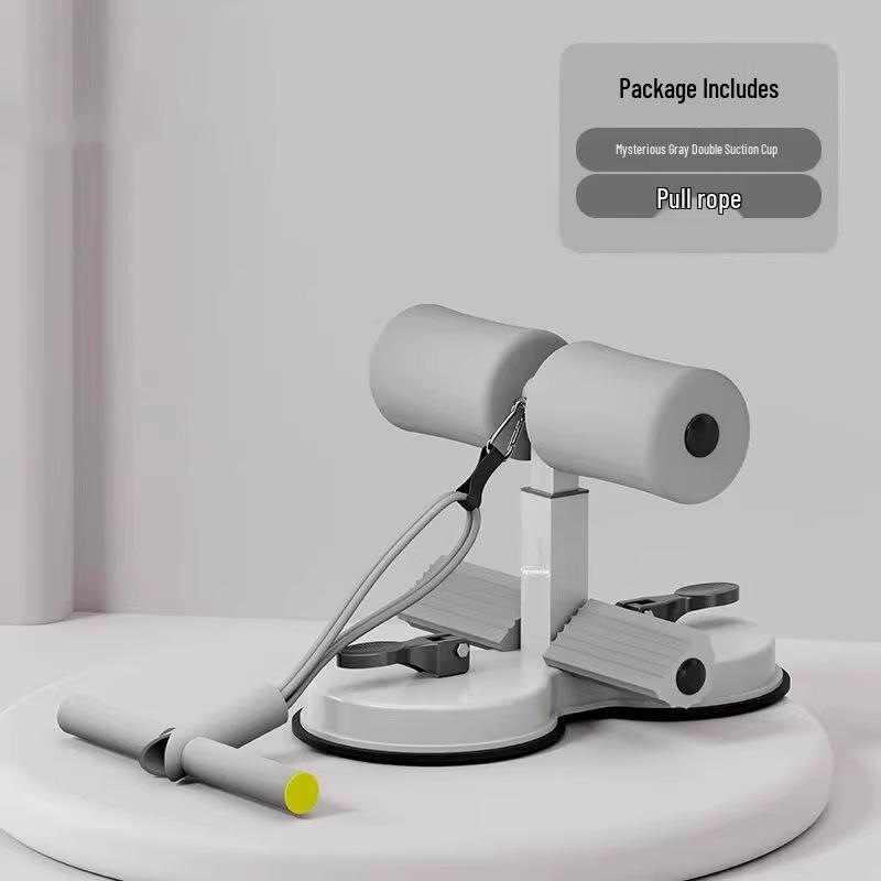 Sit-up Assist Device for Home: Foot Support Exercise Equipment for Fat Reduction, Body Shaping, Belly Slimming, and Weight Loss.