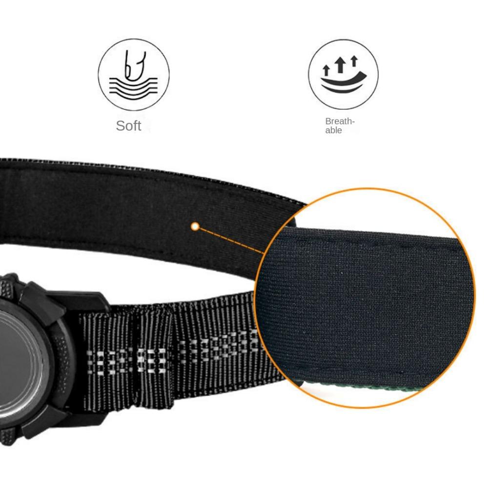 Usable Reflective AirTag Cat Collar Elastic Band Safety Air Tag Holder Pet Supplies Cat Tracker Collars for Kittens Puppies