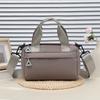 Summer new multi-purpose girls' small cloth bag shoulder crossbody portable casual female student multi-zipper cloth bag