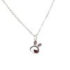 Yinruitai S925 Sterling Silver Rabbit Hoodie Necklace - Women's Luxury Design Clavicle Chain