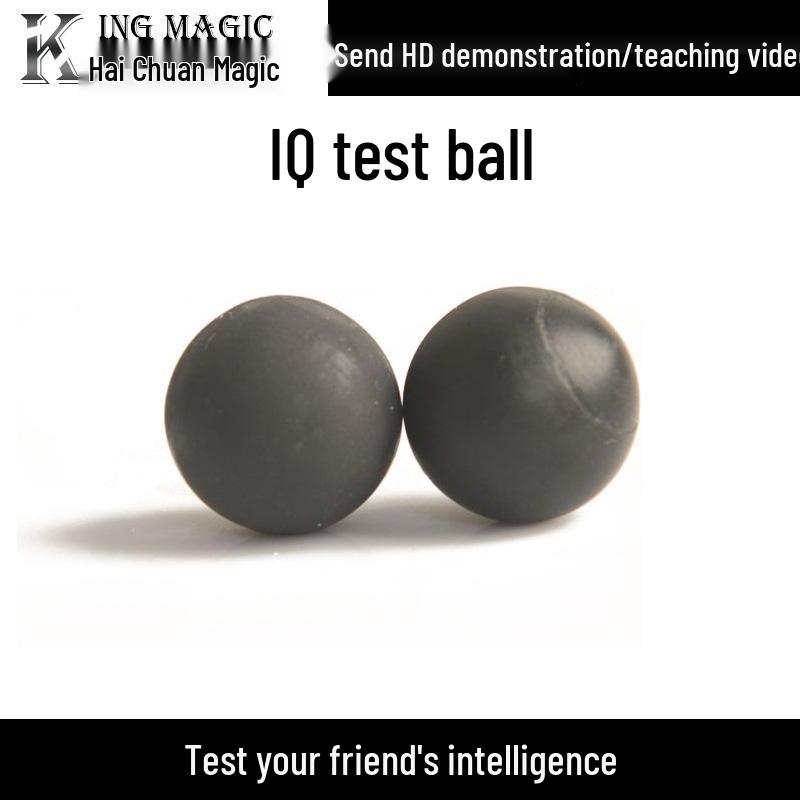 

IQ Test Ball: Interactive, Funny, and Shocking Magic Prop жёлтый