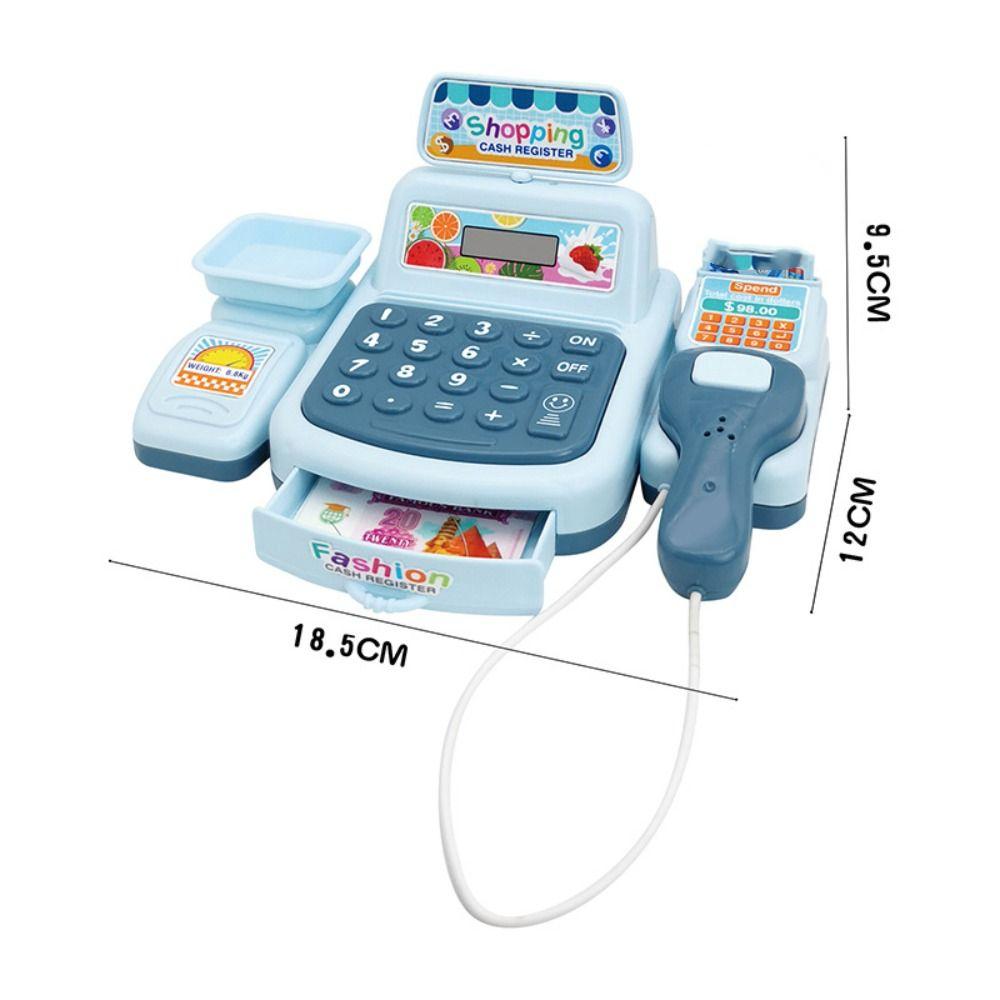 Lighting Supermarket Cash Register Role Play Supermarket Cashier Toys Children's
