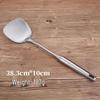 Ruhan Stainless Steel Long Handle Wok Spatula