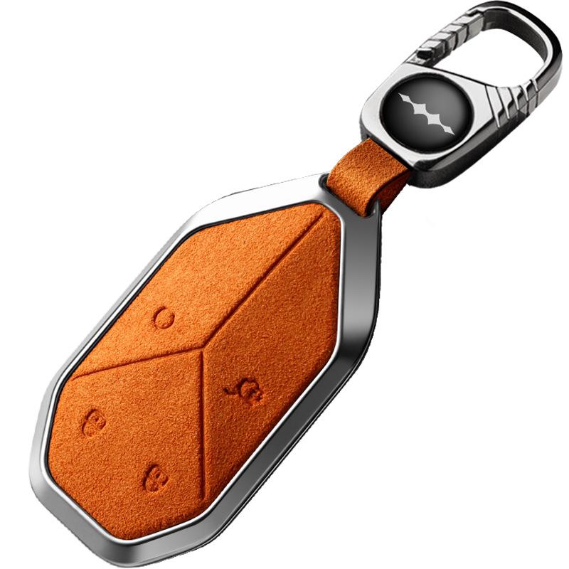 BYD Fangchengbao Key Case for Baobao 3-8, Titanium Shell with Buckle, Unisex Design