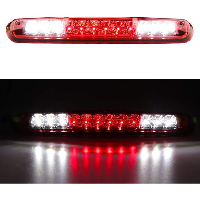 Tresound For 2007-2013 Chevrolet Silverado/GMC Sierra 1500 2500HD 3500HD LED Third 3rd Brake Light Cargo Light Center High Mount Lamp Tail Light (Red