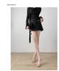 Crystal Rhinestone Thin Heel High Heels Sandals - Women's Fashionable Long Legs Summer Slippers