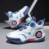 Drehknopf Jungen Sneaker Neue Kinder Sommer Trainings Basketballschuhe Mittlere Ältere Jungen Drehschuhe