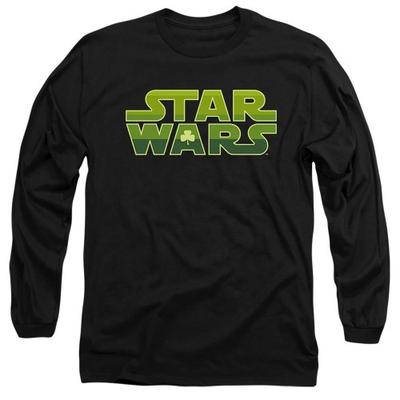 STAR WARS Unisex Adult Logo St Patricks Day T-Shirt