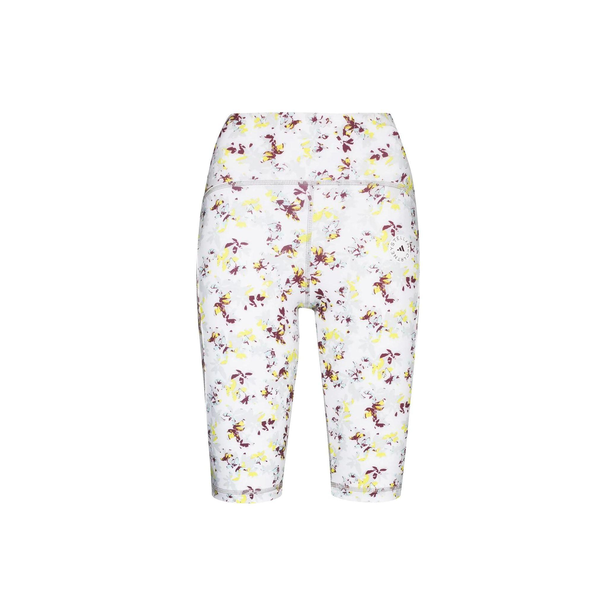 Adidas Floral Print High-Waisted Casual Shorts Women GL5829 M
