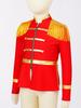 Girls Circus Ringmaster Costume Long Sleeve Front Zip Tassels Shoulder Coat Party Carnival Cosplay Performance Costume
